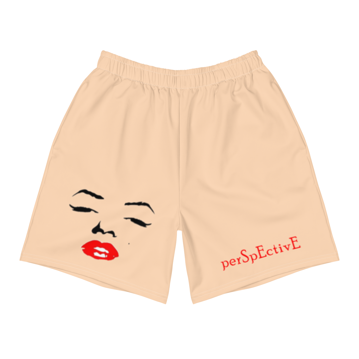 Marilyn Men's Athletic Shorts (Tan)