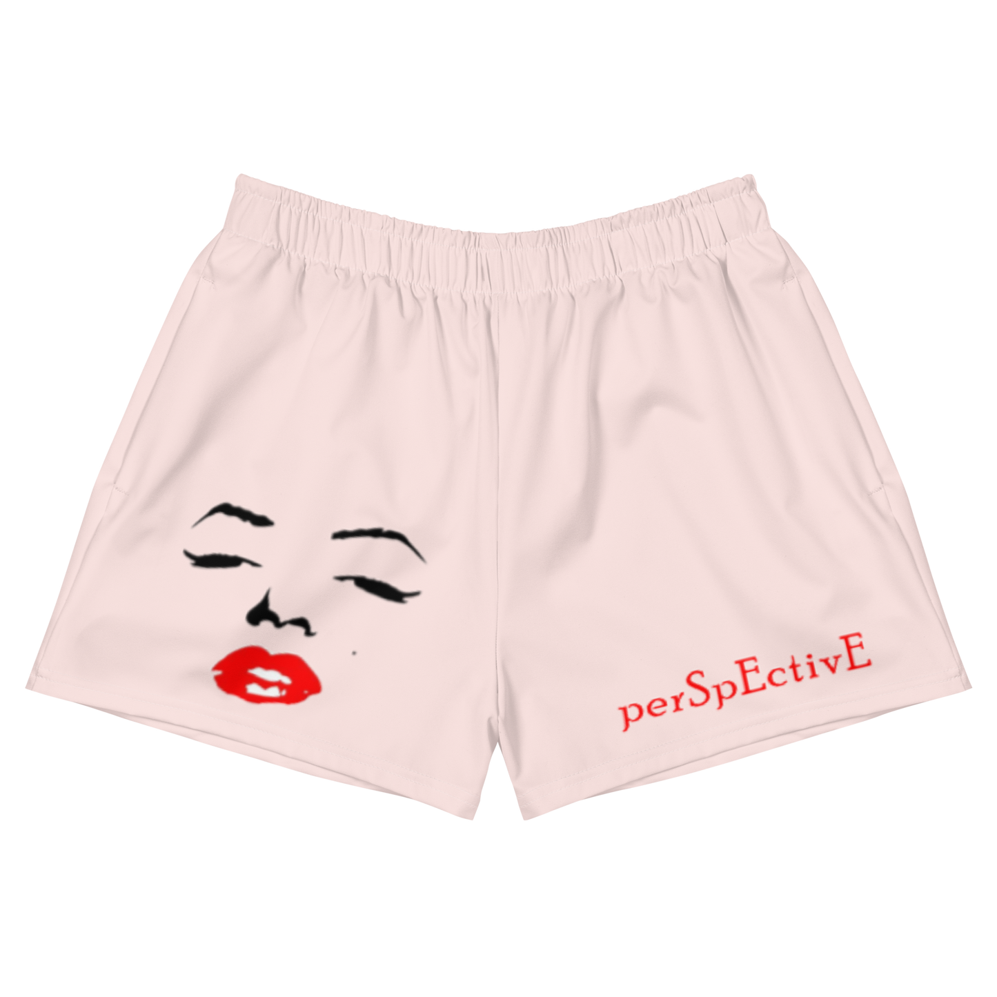 Marilyn Women's Athletic Shorts (Pink)