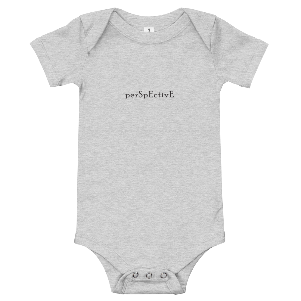 Baby One Piece (Black Print)