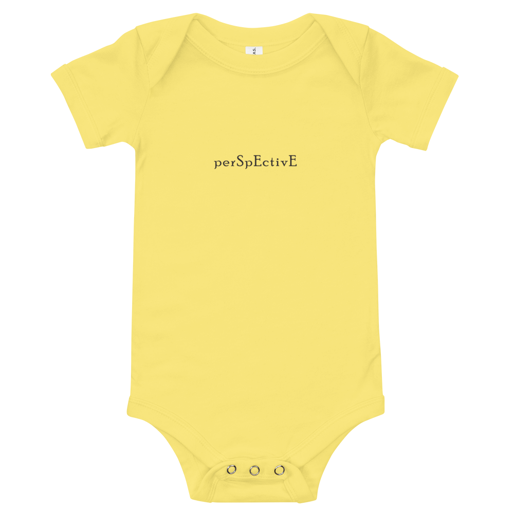 Baby One Piece (Black Print)