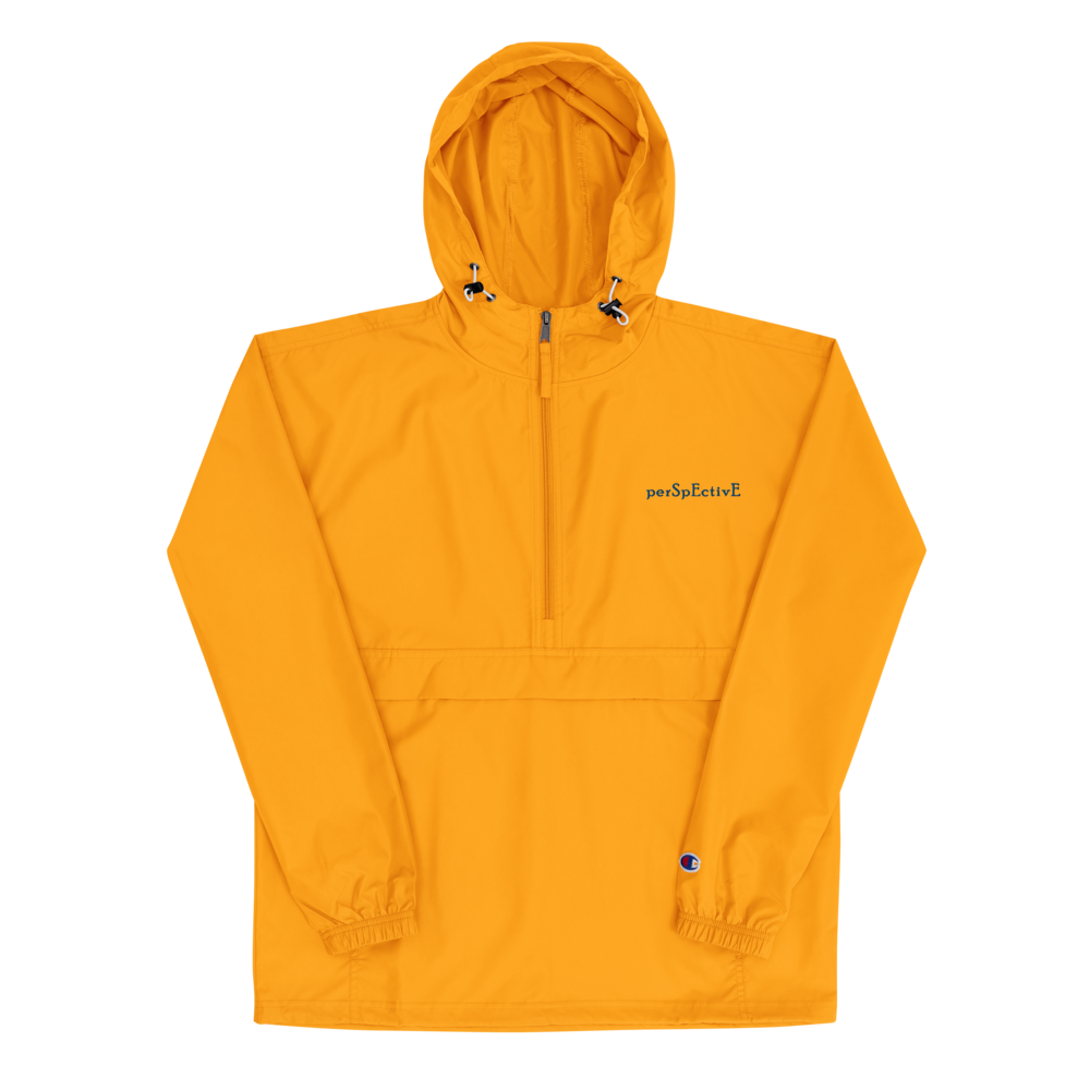 Embroidered Champion Packable Jacket (Royal Thread)