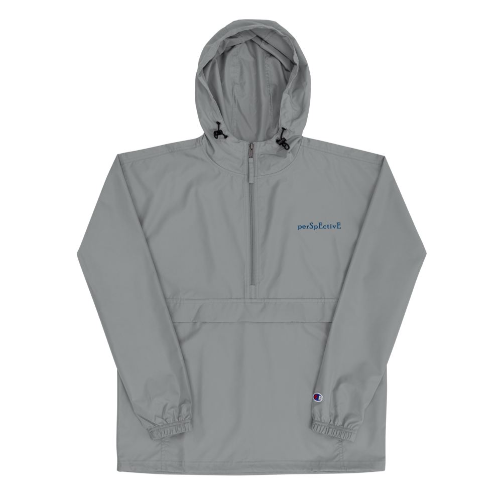 Embroidered Champion Packable Jacket (Royal Thread)