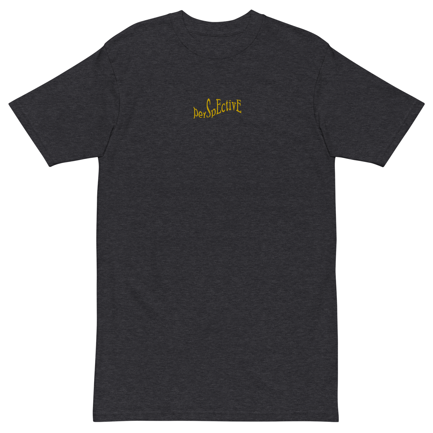 Wave Premium Embroidered Heavyweight Tee (Yellow Thread)