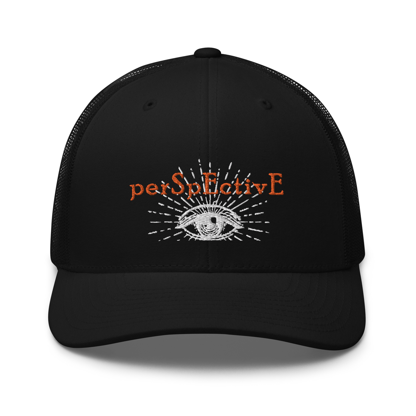 3rd Eye Trucker (White/Orange)