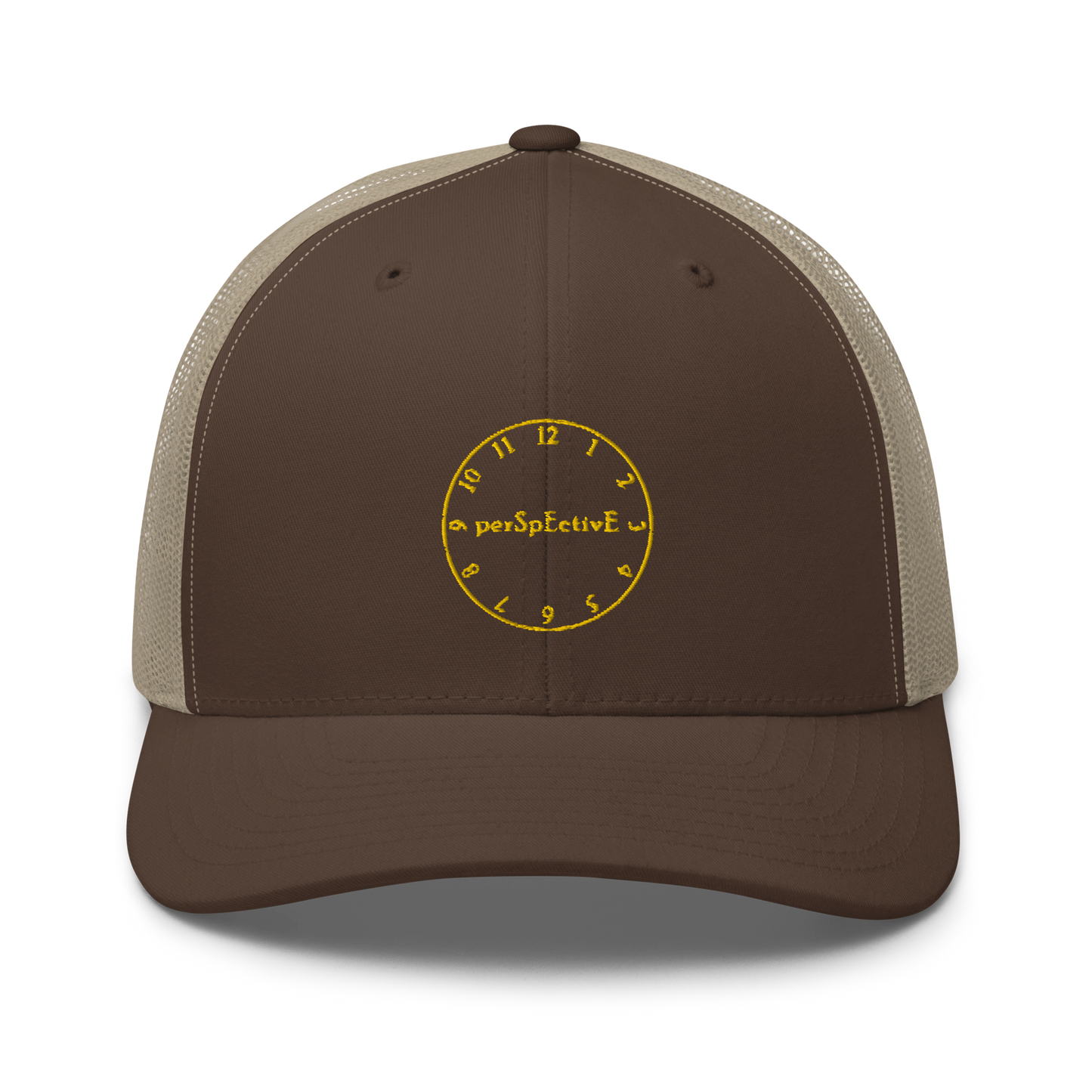 Clock Trucker Cap (Yellow Thread)