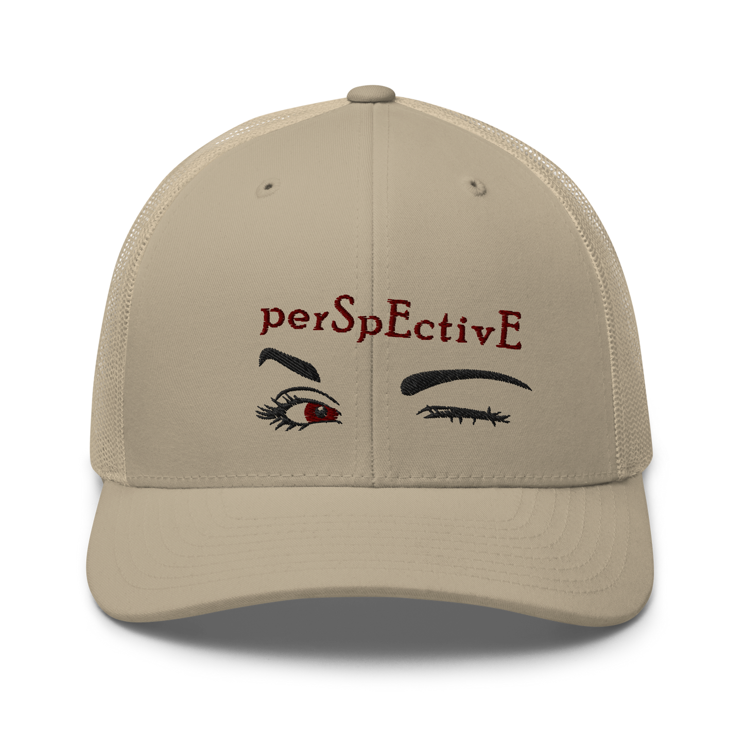 Wink Trucker (Maroon Thread)