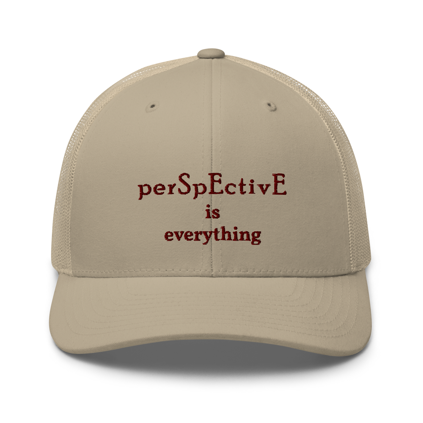 "is Everything" Trucker (Maroon Thread)