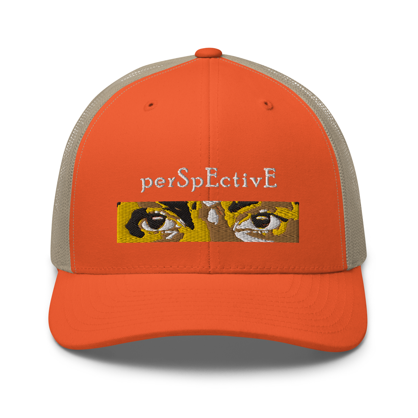 Peer Thru Trucker (White Thread)