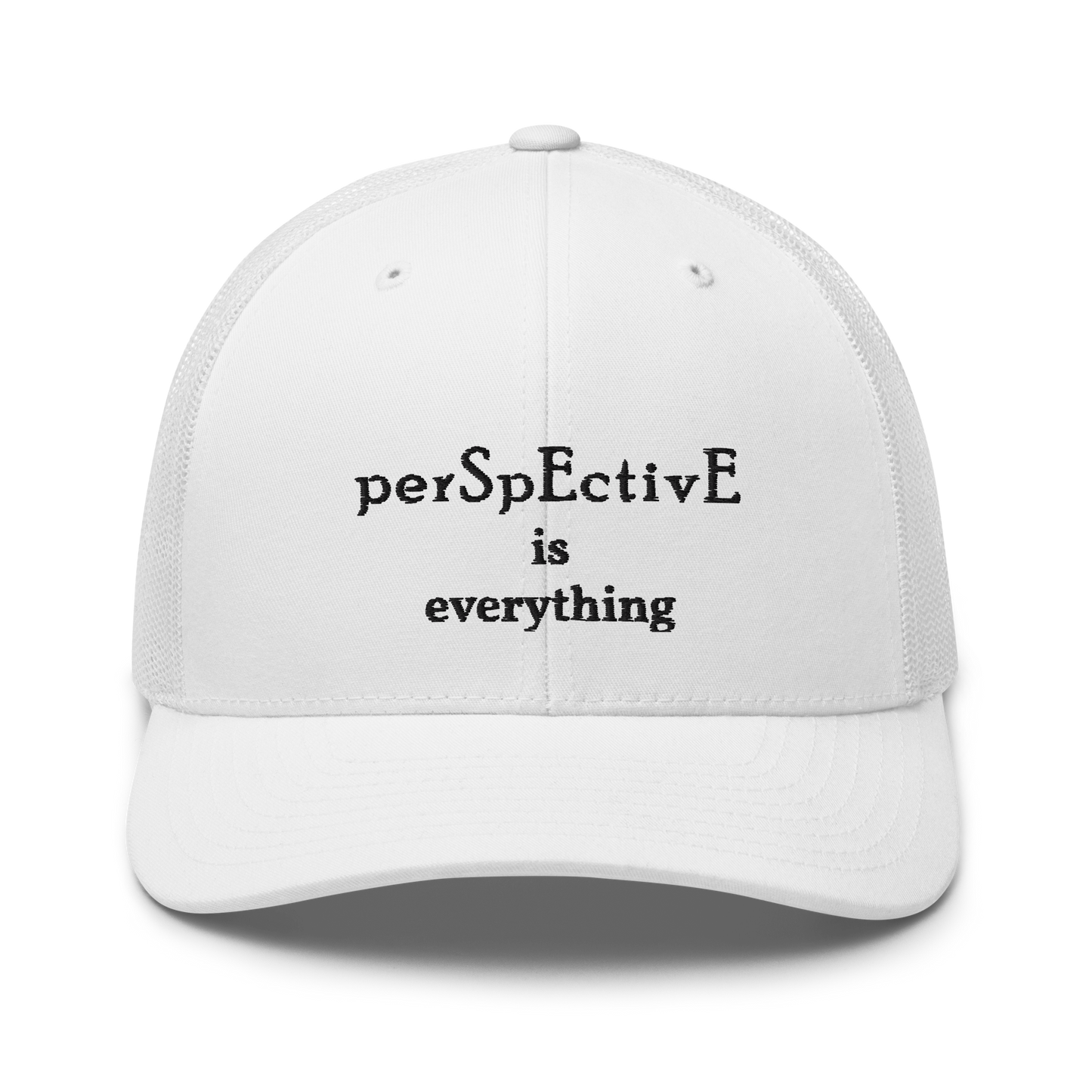 "is Everything" Trucker (Black Thread)