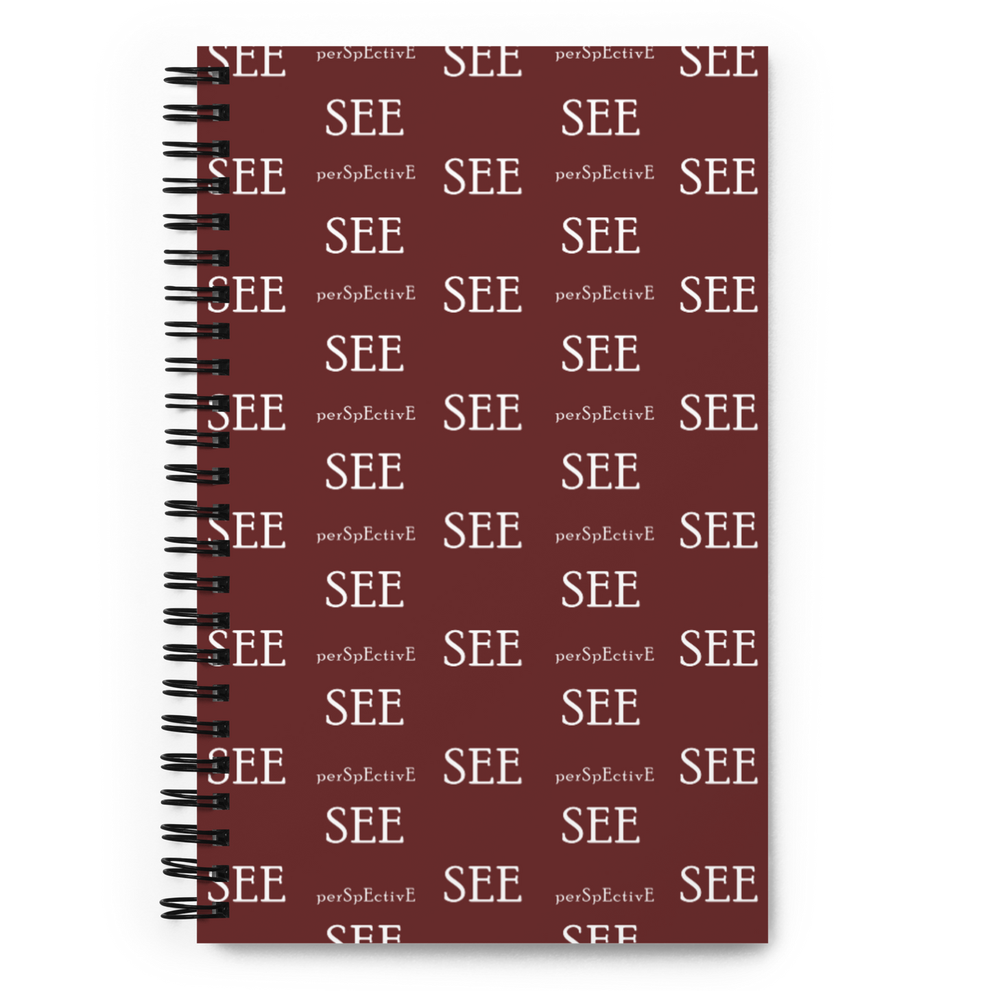 SEE Spiral Notebook (Maroon)