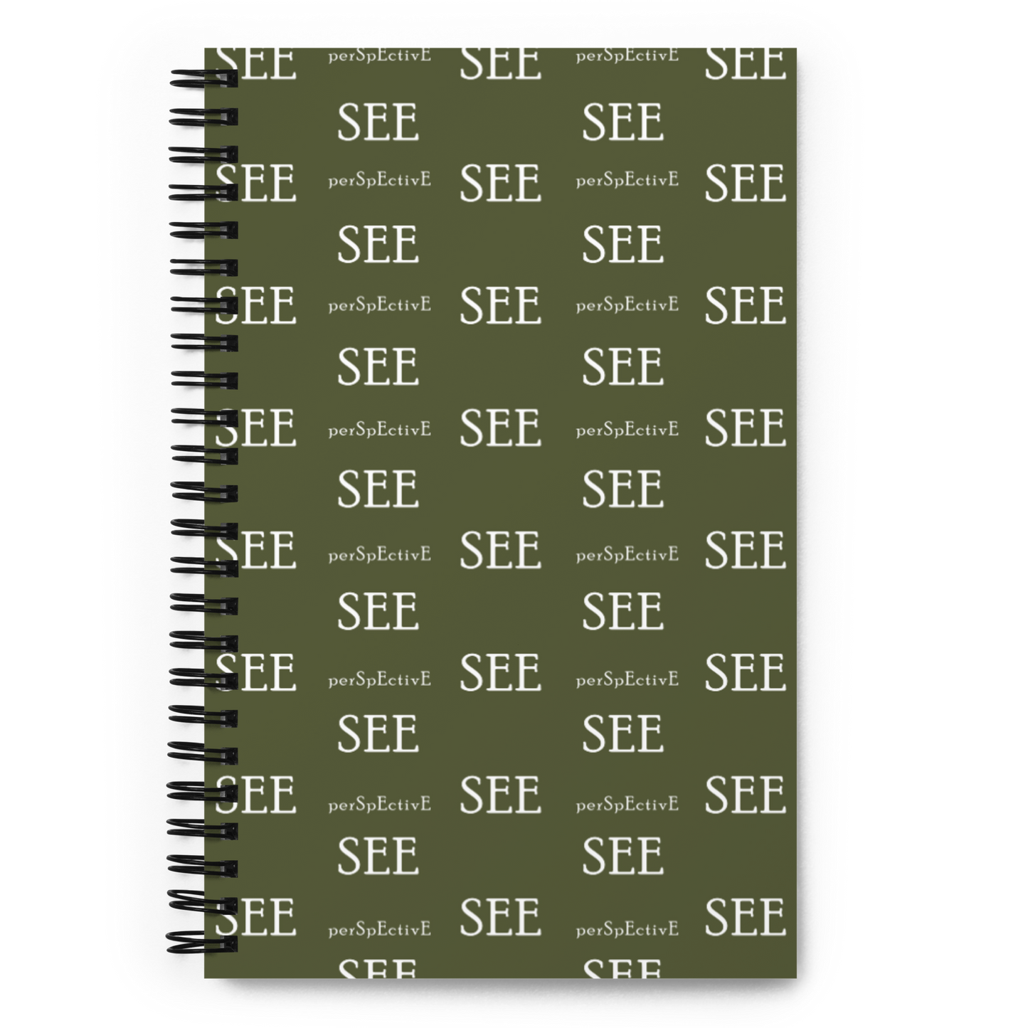 SEE Spiral Notebook (Military Green)