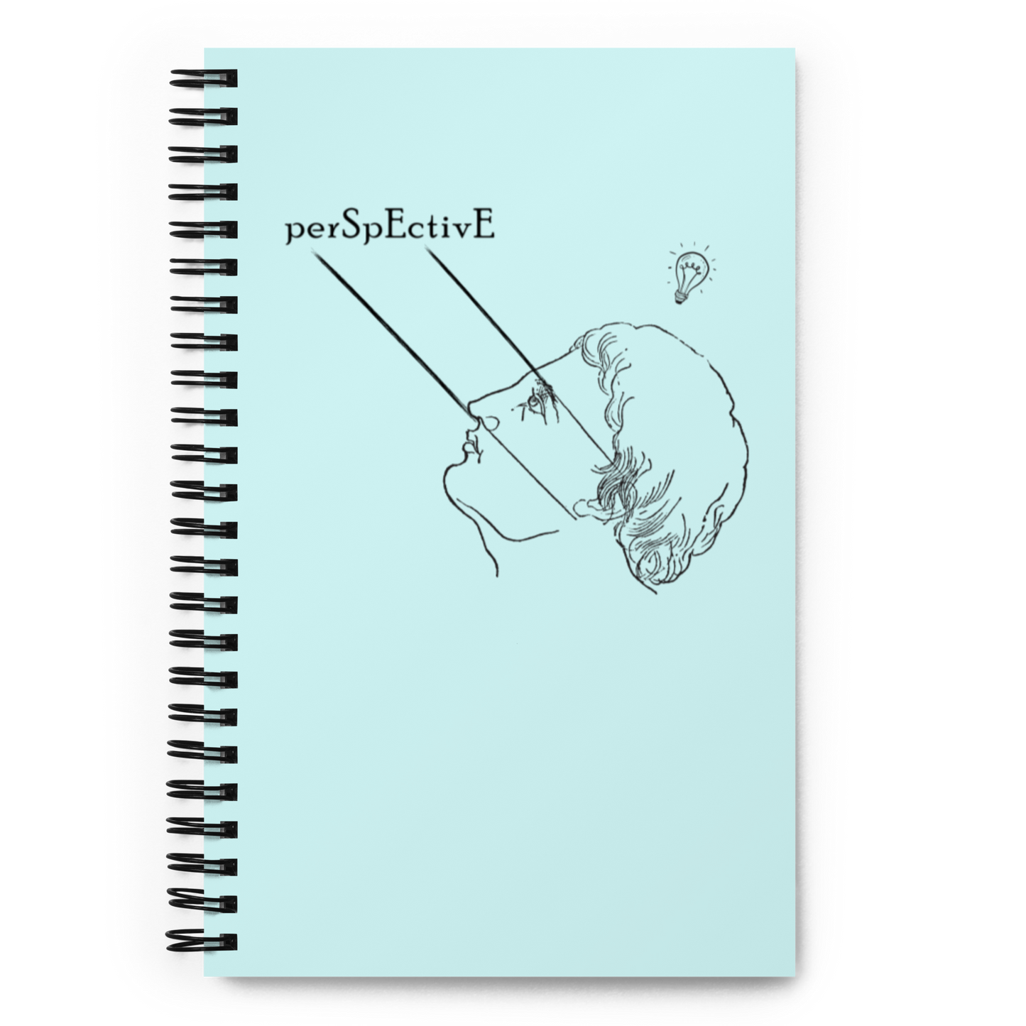 Idea Spiral Notebook (Light Blue)