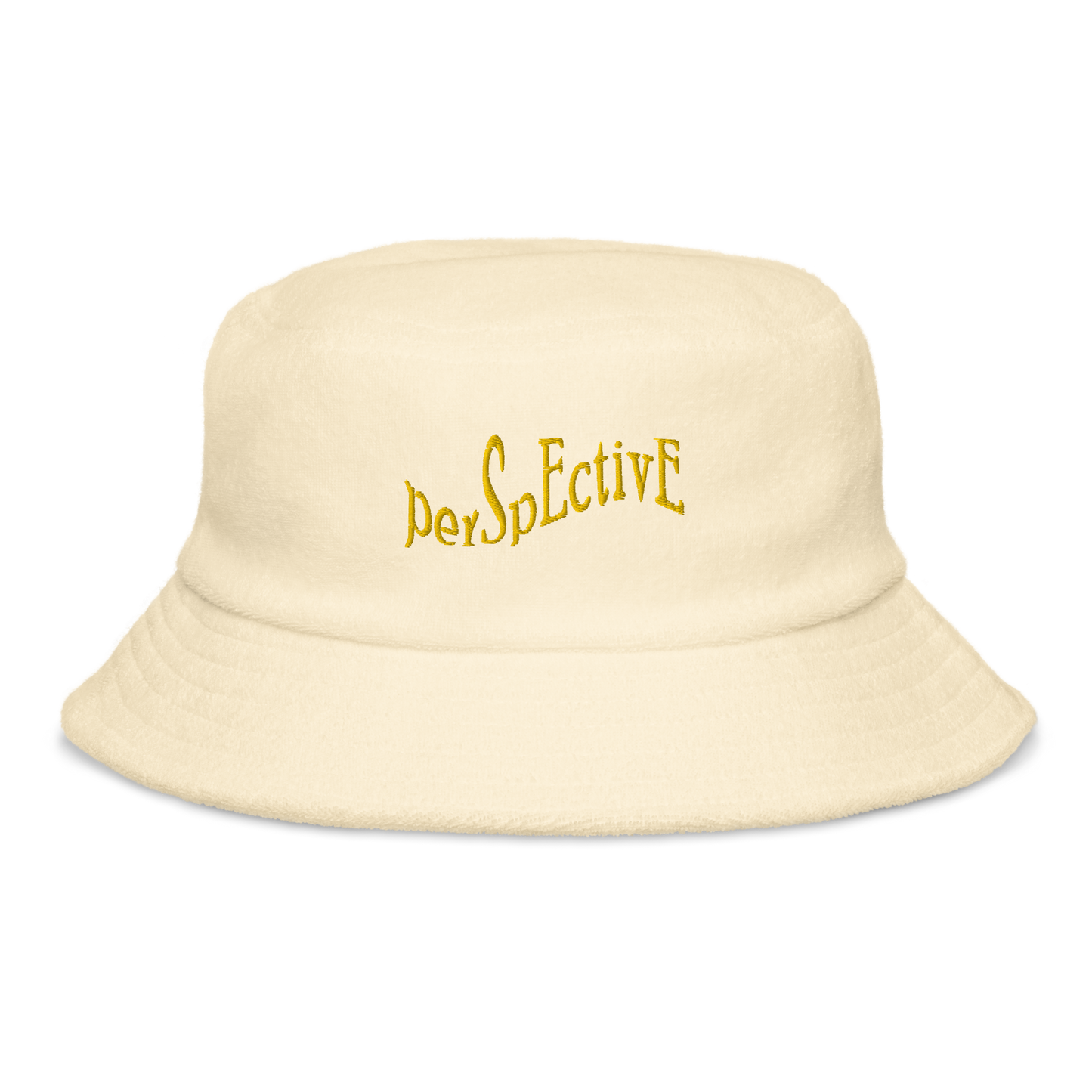 Wave Terry Cloth Bucket Hat