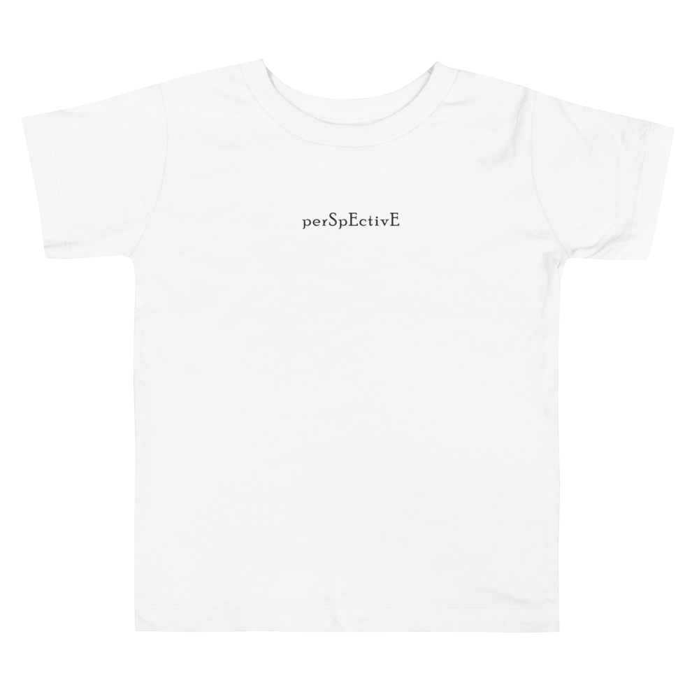 Toddler Short Sleeve Tee (Black Print)