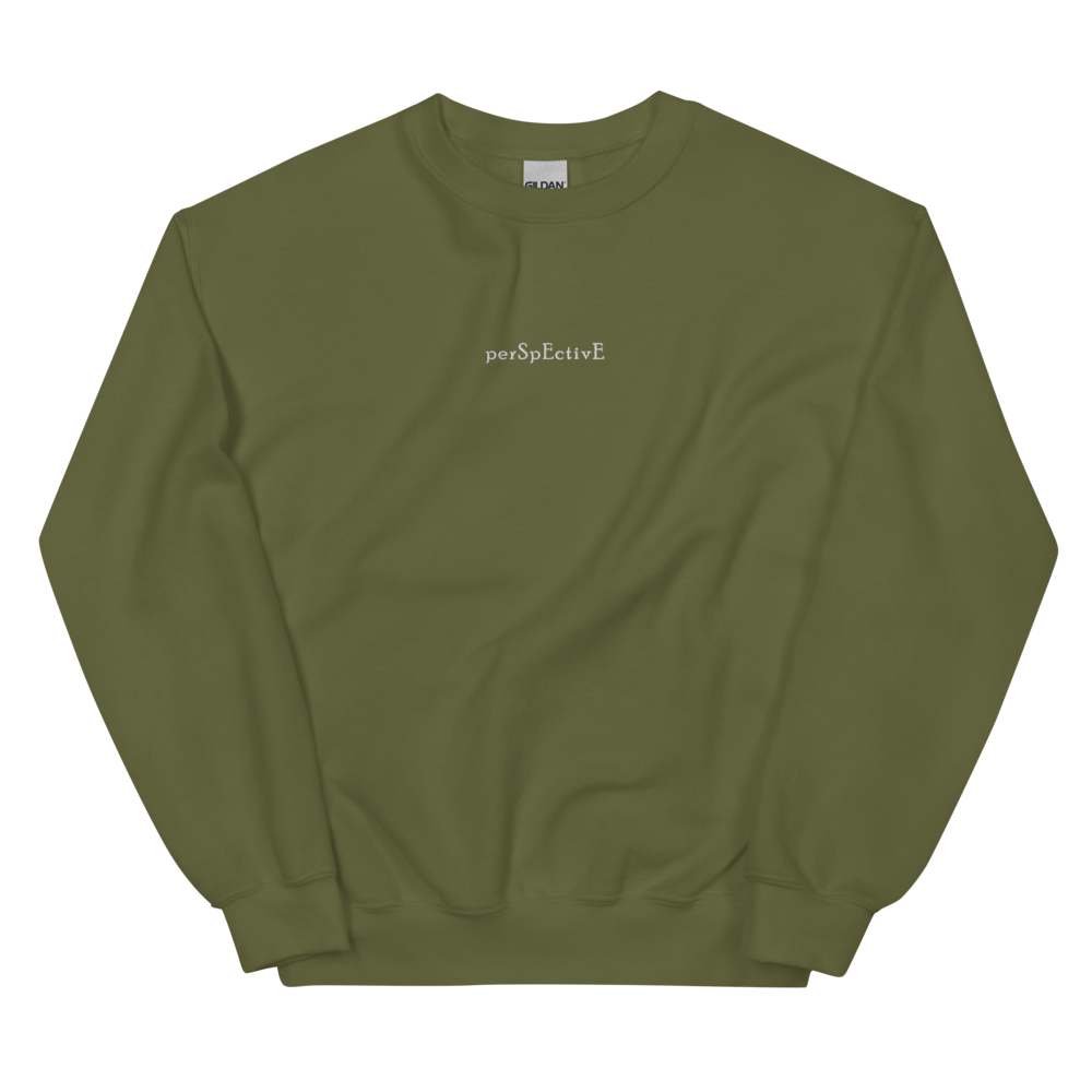 Premium Subtle Crewneck (White Thread)