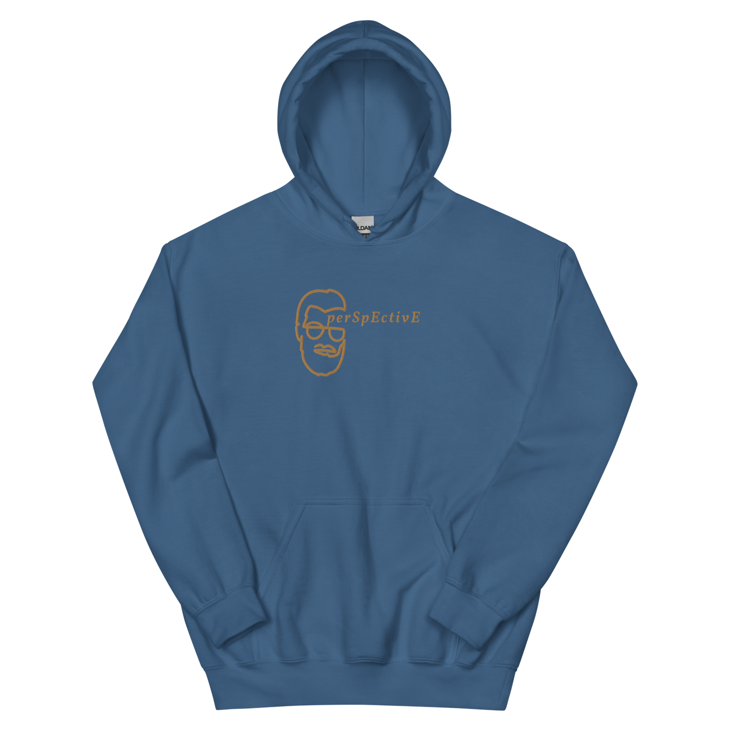 Inside Unisex Hoodie (Old Gold Thread)