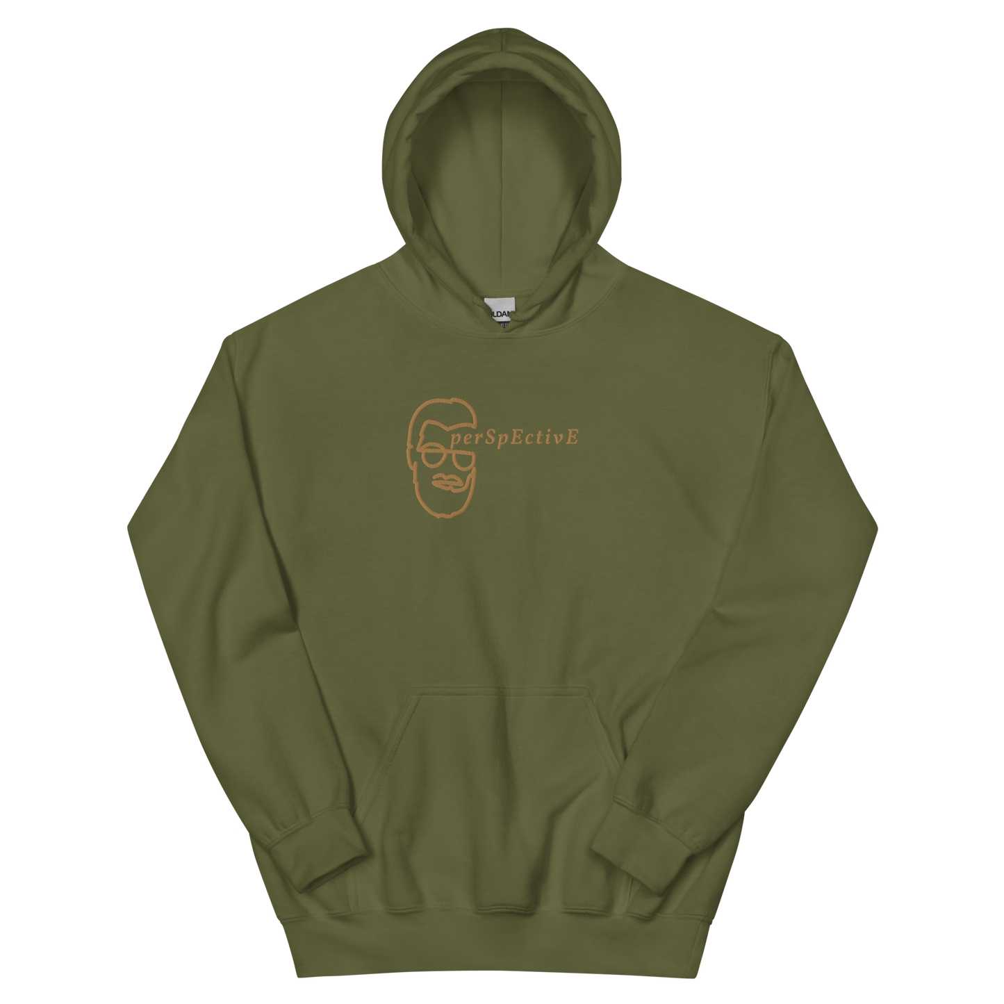Inside Unisex Hoodie (Old Gold Thread)