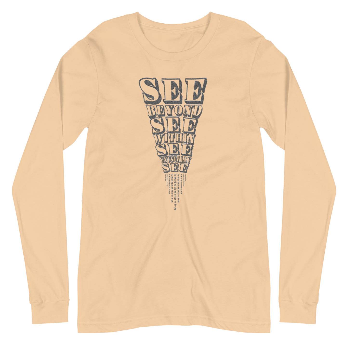 SEE Beyond Unisex Long Sleeve Tee