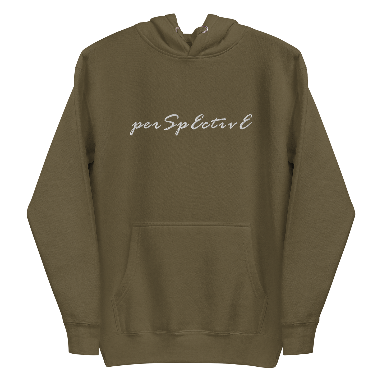 Rage Embroidered Hoodie (White Thread)