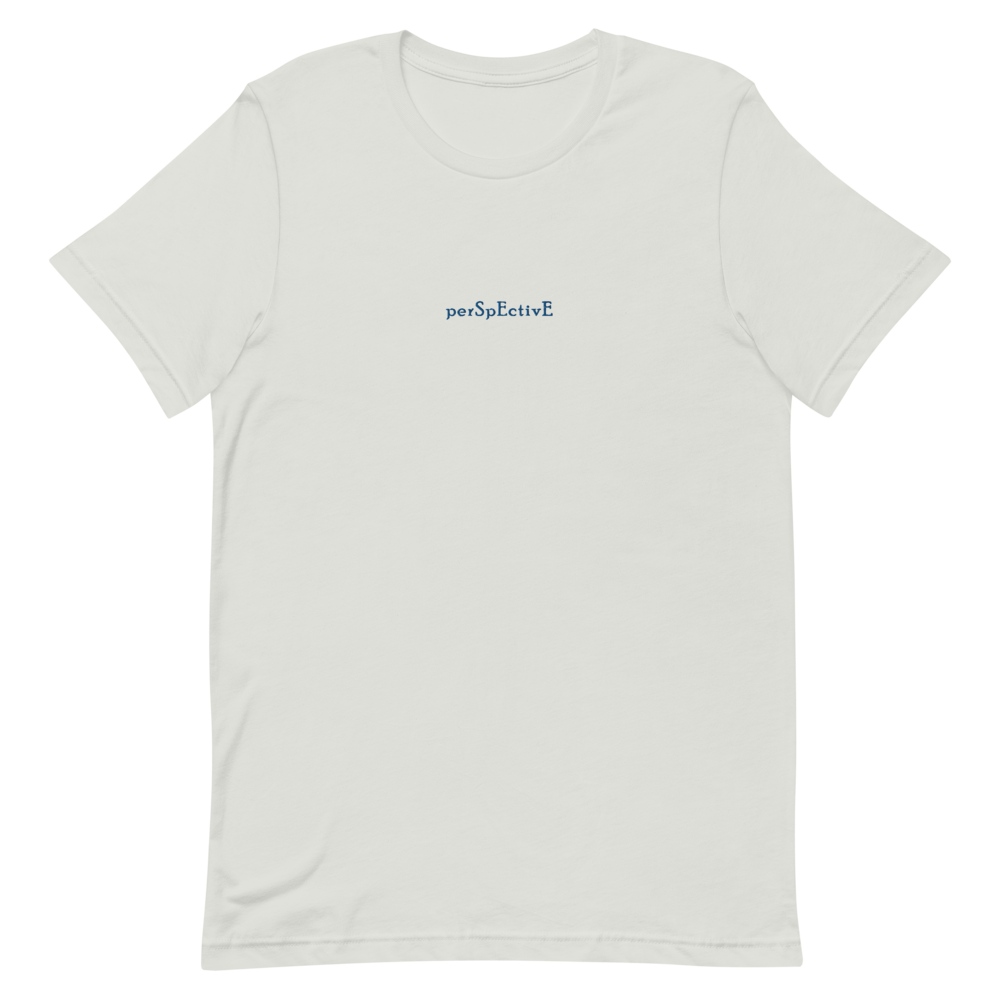 Embroidered Unisex T-Shirt (Royal Blue Thread)