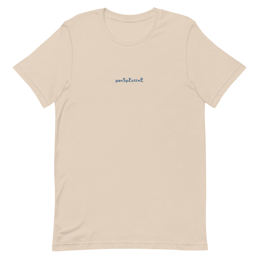 Embroidered Unisex T-Shirt (Royal Blue Thread)