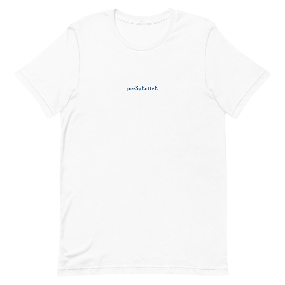 Embroidered Unisex T-Shirt (Royal Blue Thread)