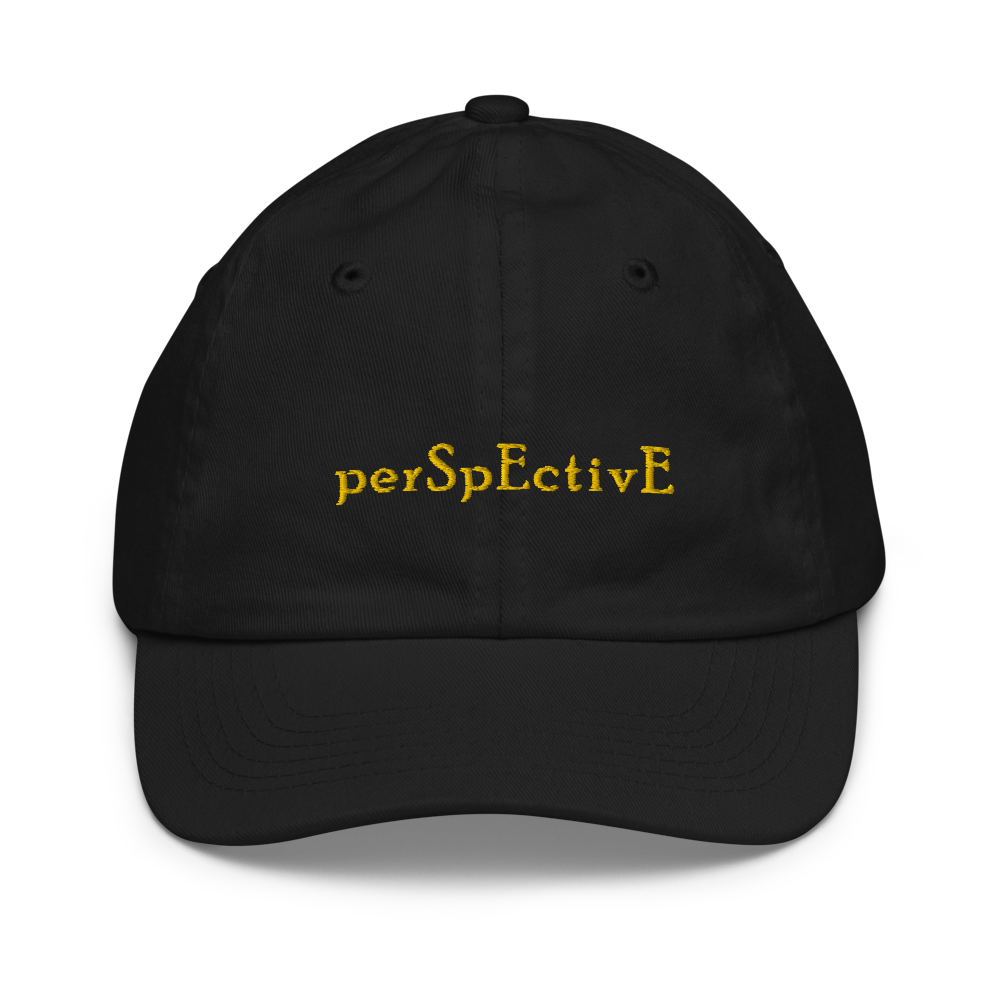 Kid's Baseball Cap (Yellow Thread)