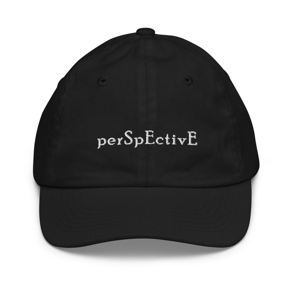 Kid's Baseball Cap (White Thread)