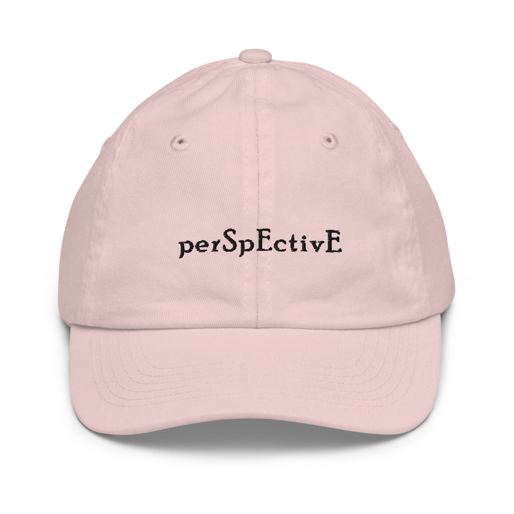 Kid's Baseball Cap (Black Thread)