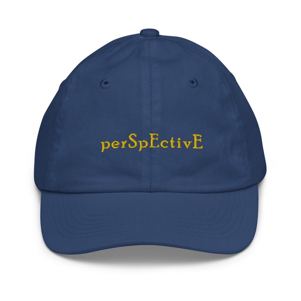 Kid's Baseball Cap (Yellow Thread)