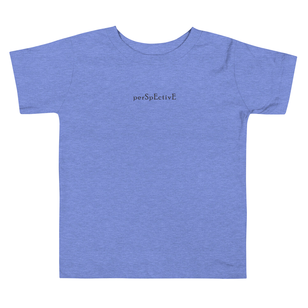 Toddler Short Sleeve Tee (Black Print)