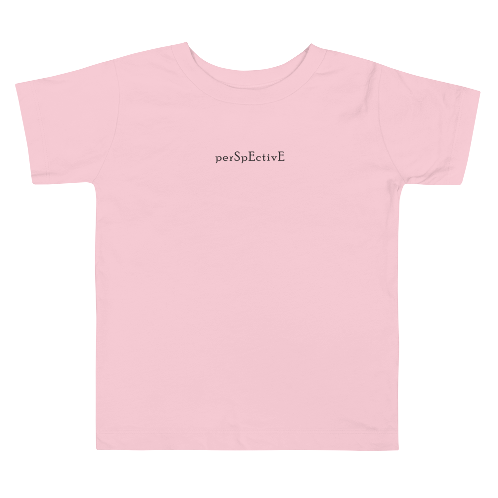 Toddler Short Sleeve Tee (Black Print)