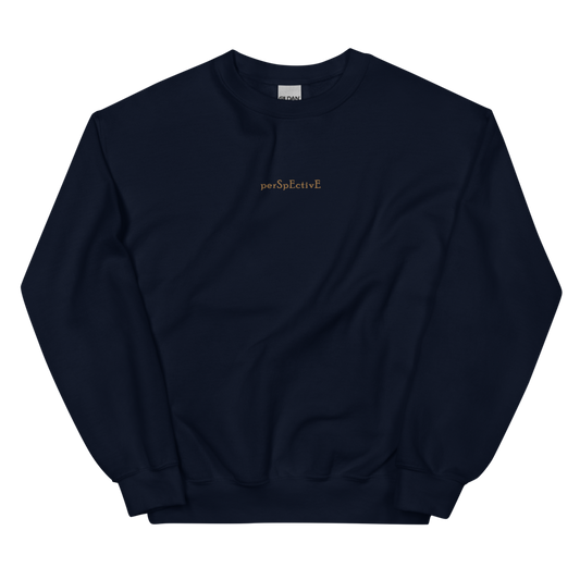 Premium Subtle Crewneck (Old Gold Thread)