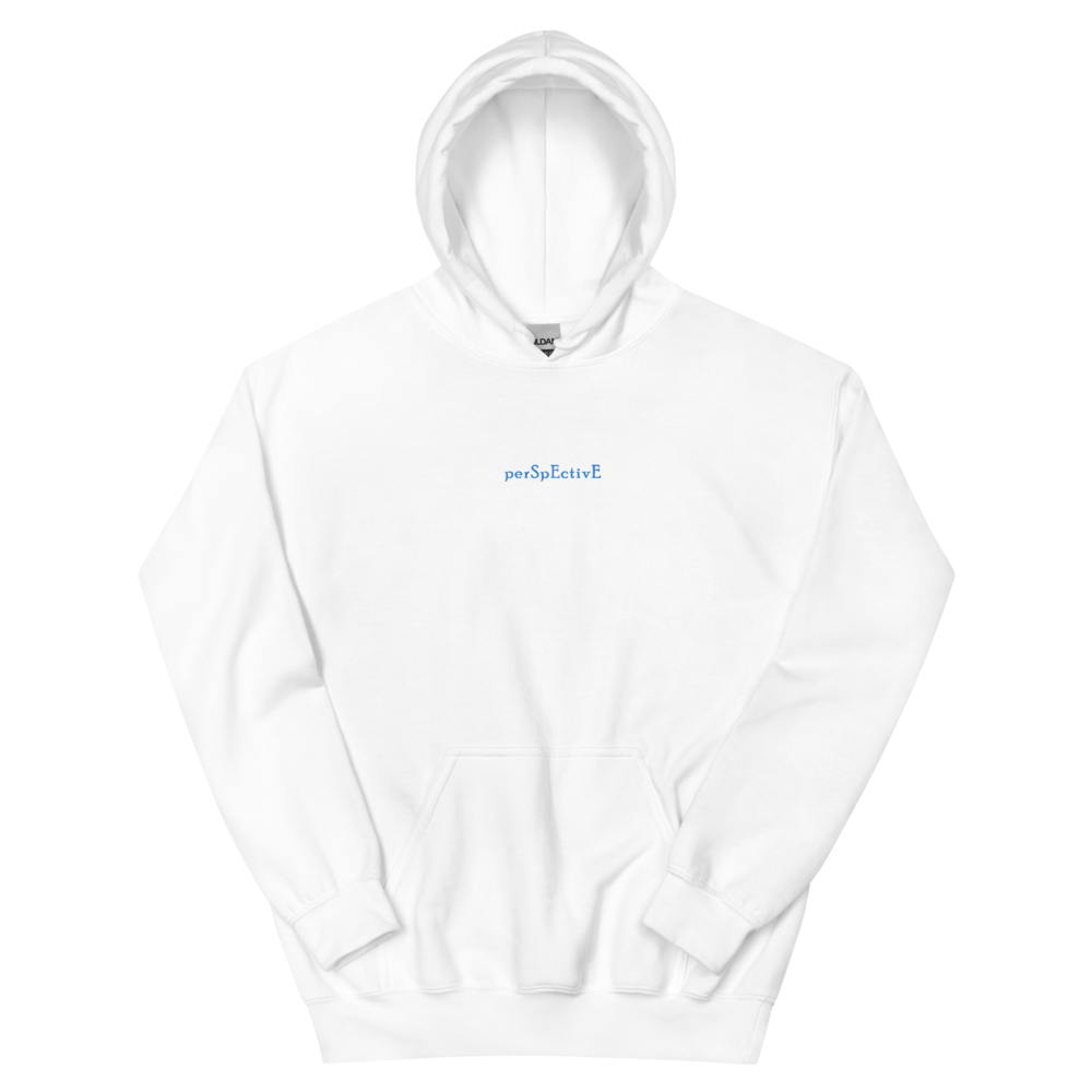 Premium Subtle Hoodie (Light Blue Thread)