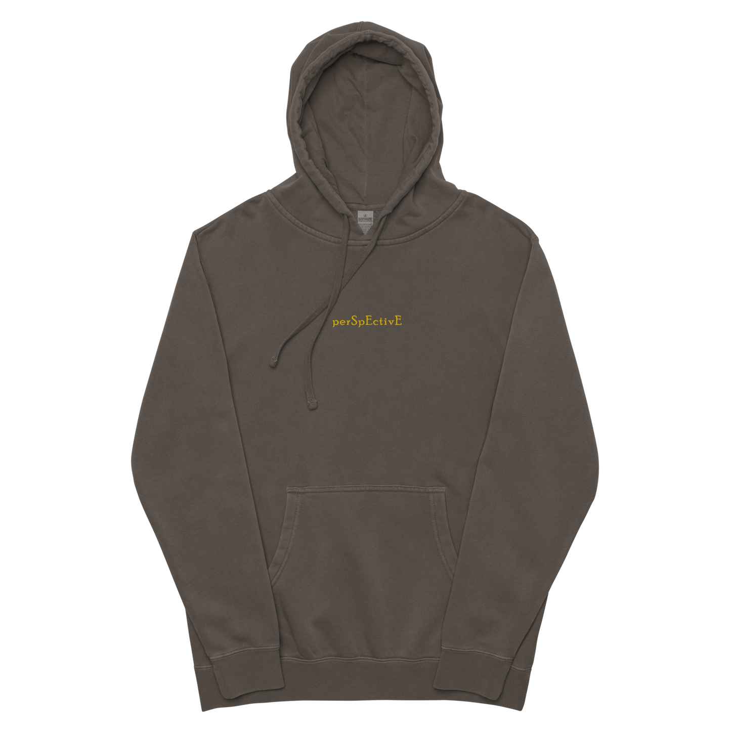 Pigment-Dyed Hoodie (Yellow Thread)