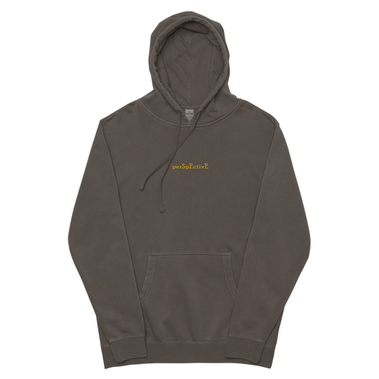 Pigment-Dyed Hoodie (Yellow Thread)